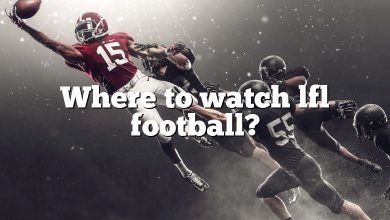Where to watch lfl football?