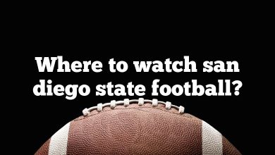 Where to watch san diego state football?