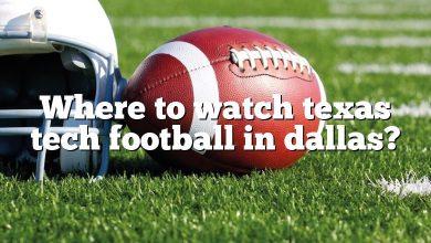 Where to watch texas tech football in dallas?