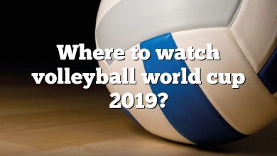 Where to watch volleyball world cup 2019?