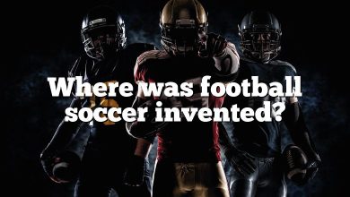 Where was football soccer invented?