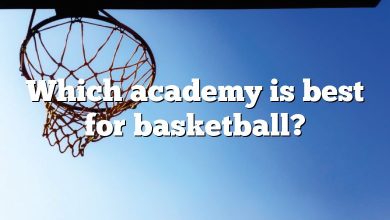 Which academy is best for basketball?