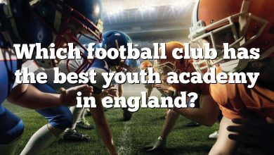 Which football club has the best youth academy in england?