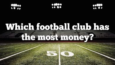 Which football club has the most money?