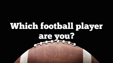 Which football player are you?