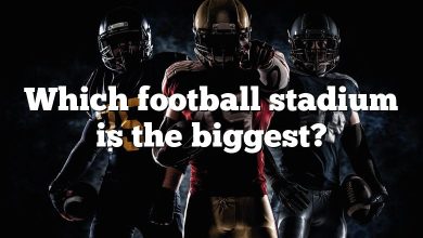 Which football stadium is the biggest?