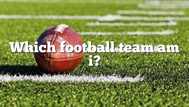 Which football team am i?