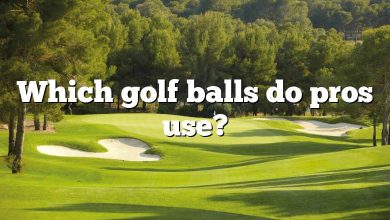 Which golf balls do pros use?