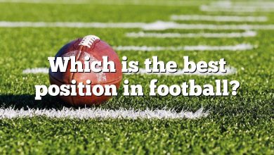 Which is the best position in football?