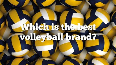 Which is the best volleyball brand?