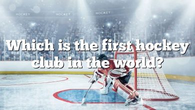 Which is the first hockey club in the world?