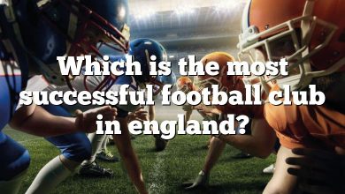 Which is the most successful football club in england?