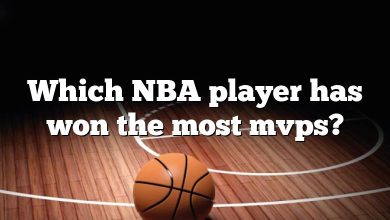 Which NBA player has won the most mvps?