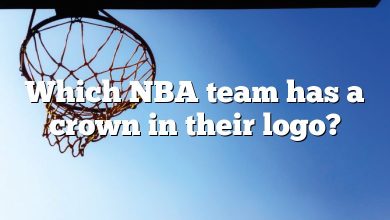 Which NBA team has a crown in their logo?