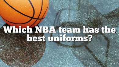 Which NBA team has the best uniforms?