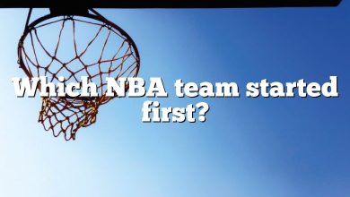 Which NBA team started first?