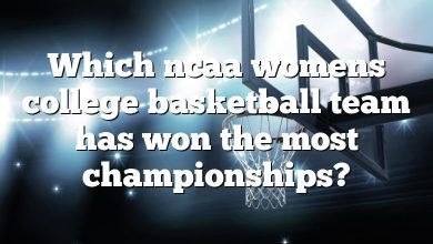Which ncaa womens college basketball team has won the most championships?