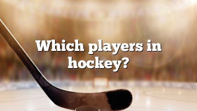 Which players in hockey?