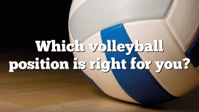 Which volleyball position is right for you?