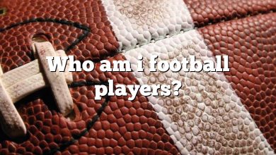 Who am i football players?