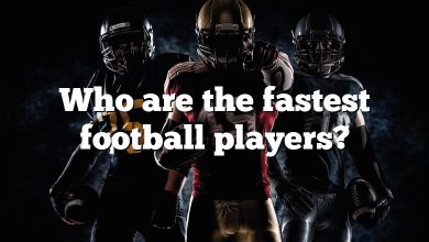 Who are the fastest football players?