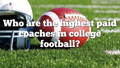 Who are the highest paid coaches in college football?