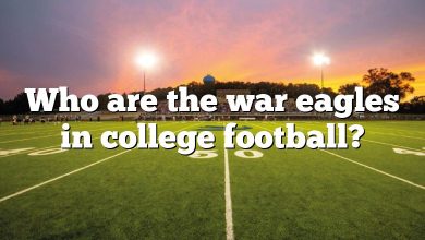 Who are the war eagles in college football?