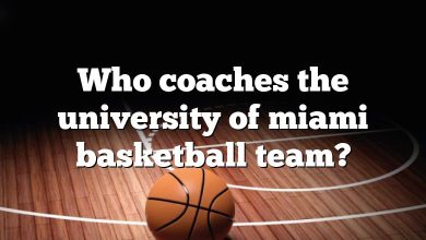 Who coaches the university of miami basketball team?