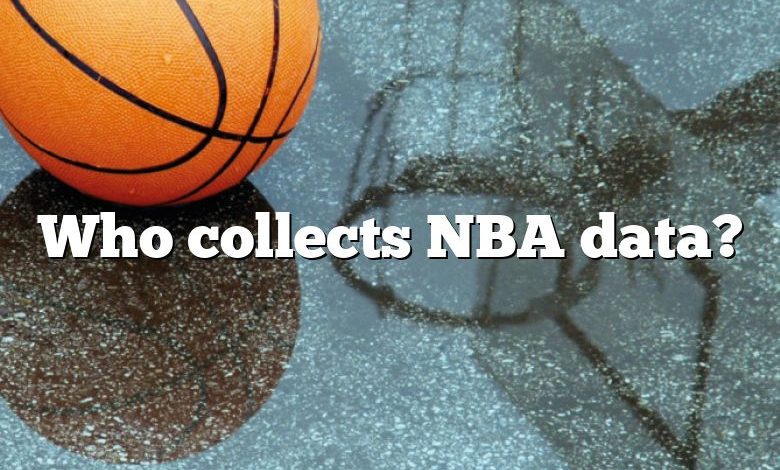 Who collects NBA data?