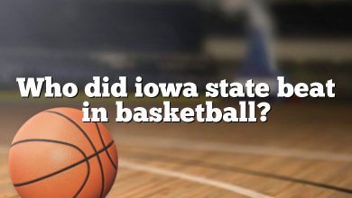 Who did iowa state beat in basketball?