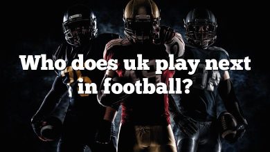 Who does uk play next in football?