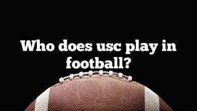 Who does usc play in football?