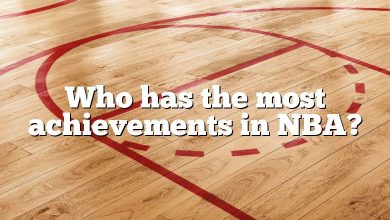 Who has the most achievements in NBA?