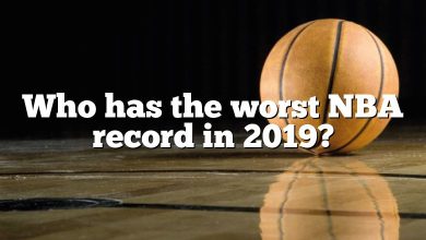 Who has the worst NBA record in 2019?