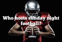 Who hosts sunday night football?