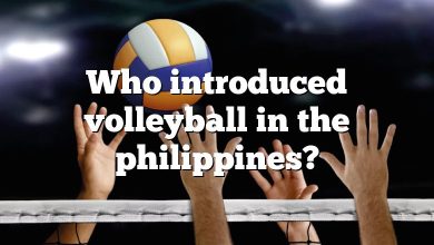 Who introduced volleyball in the philippines?