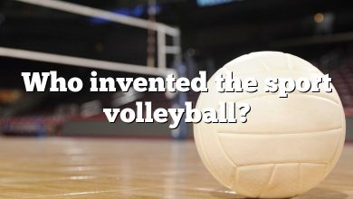 Who invented the sport volleyball?