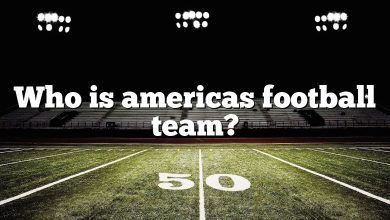 Who is americas football team?
