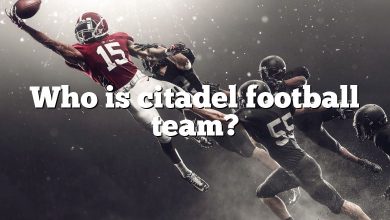 Who is citadel football team?