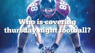 Who is covering thursday night football?