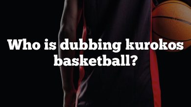 Who is dubbing kurokos basketball?