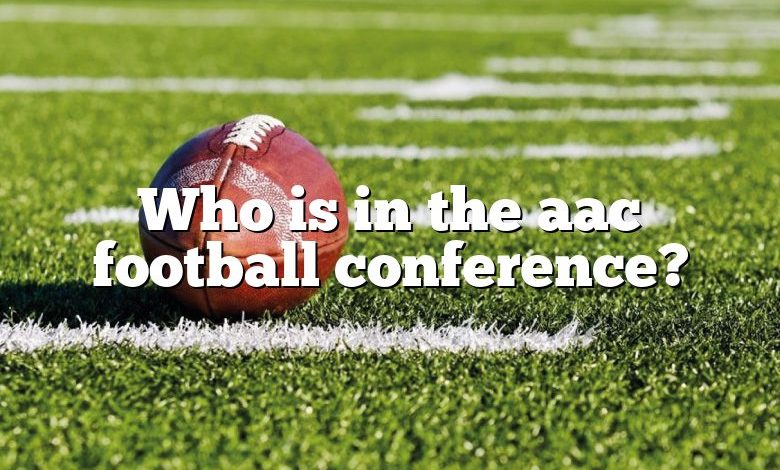 Who is in the aac football conference?