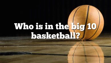 Who is in the big 10 basketball?