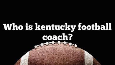 Who is kentucky football coach?