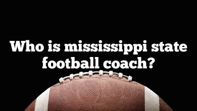 Who is mississippi state football coach?