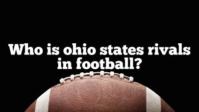 Who is ohio states rivals in football?