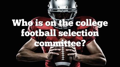 Who is on the college football selection committee?