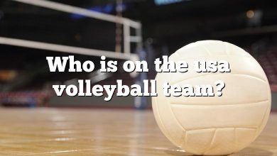 Who is on the usa volleyball team?