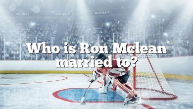 Who is Ron Mclean married to?