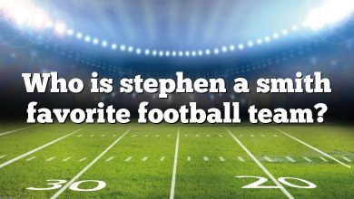 Who is stephen a smith favorite football team?